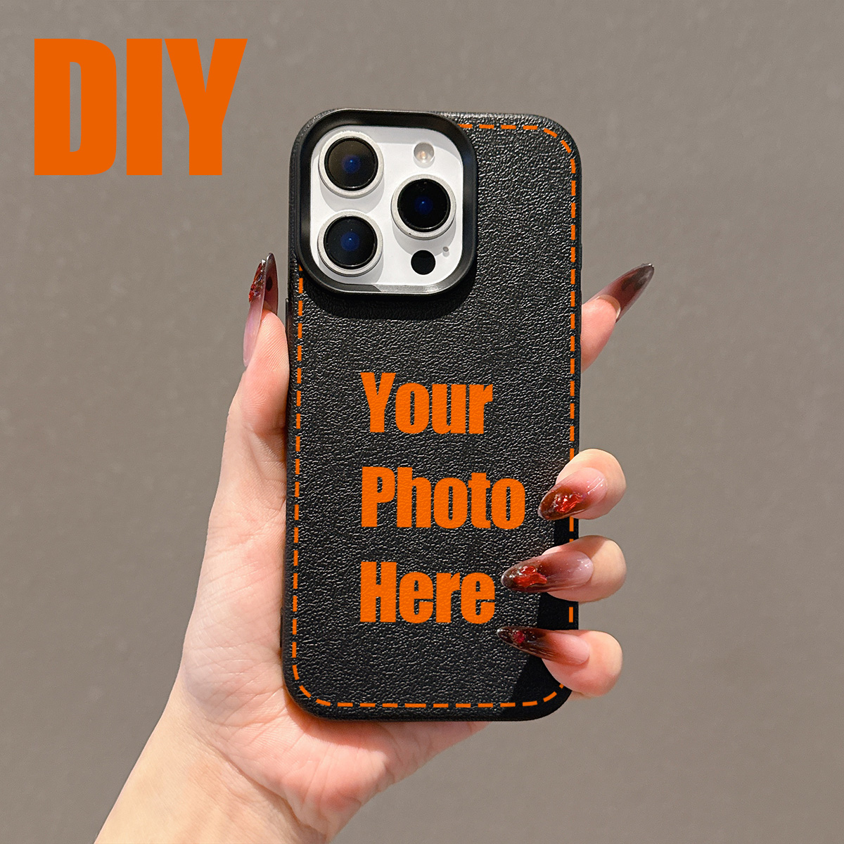 Vivo Y28 - Coque de téléphone personnalisée en cuir