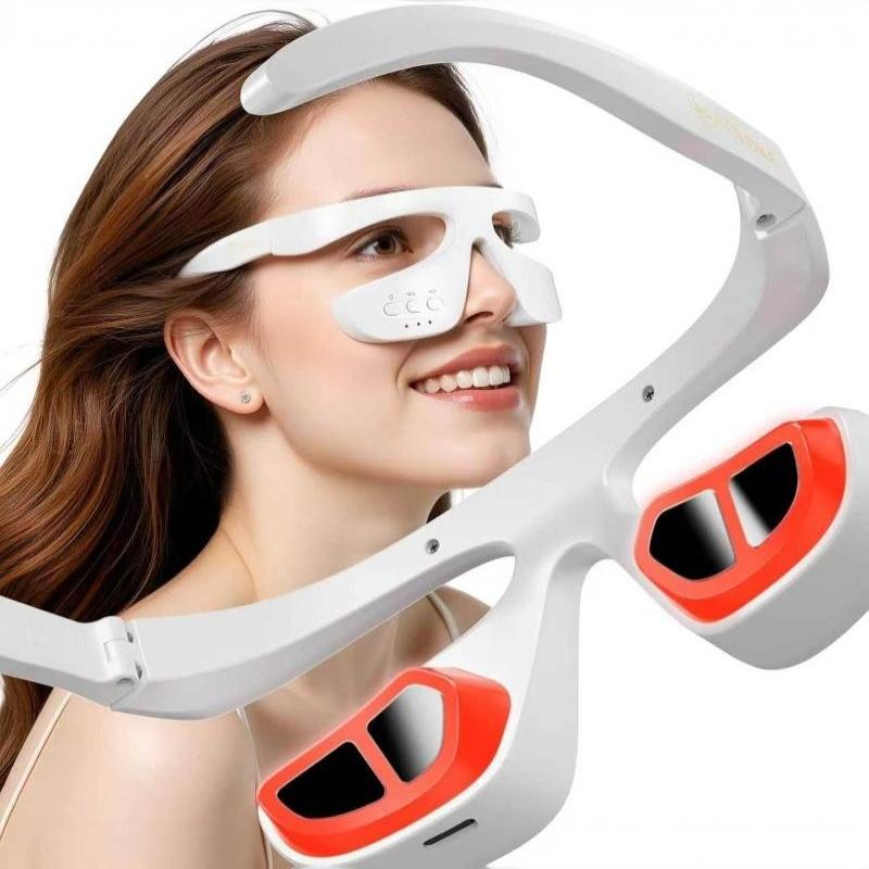 Light Therapy Glasses - Masseur oculaire intelligent portable, thérapie par