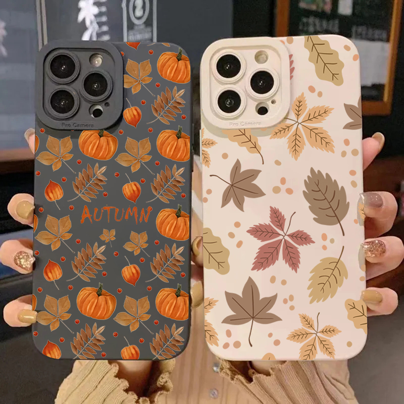 Samsung Galaxy S24 - Coque de téléphone à motif feuille