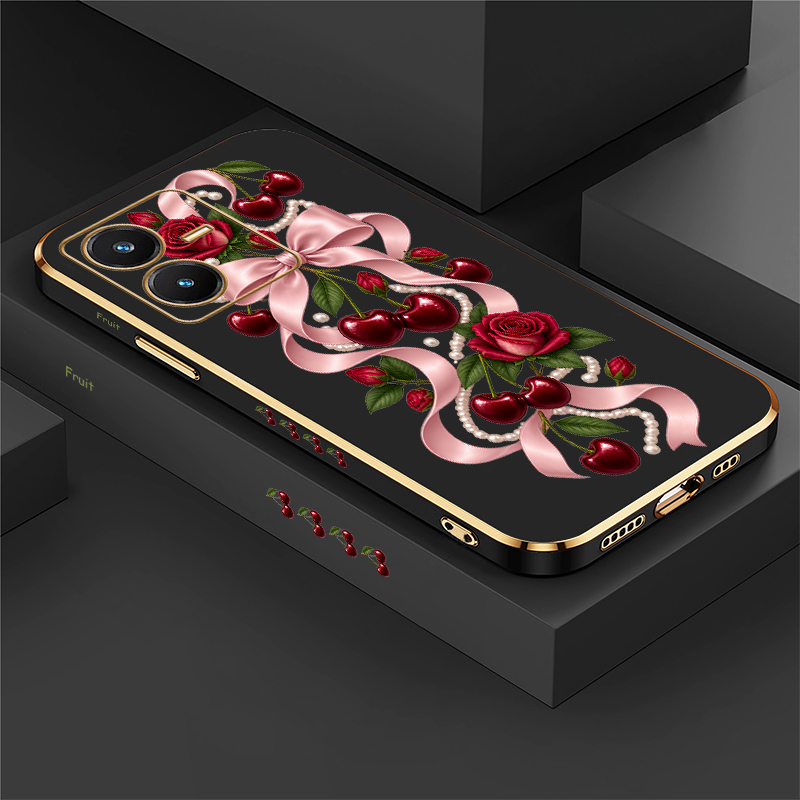 Vivo Y28 - Coque Bow Cherry pour Vivo Y28