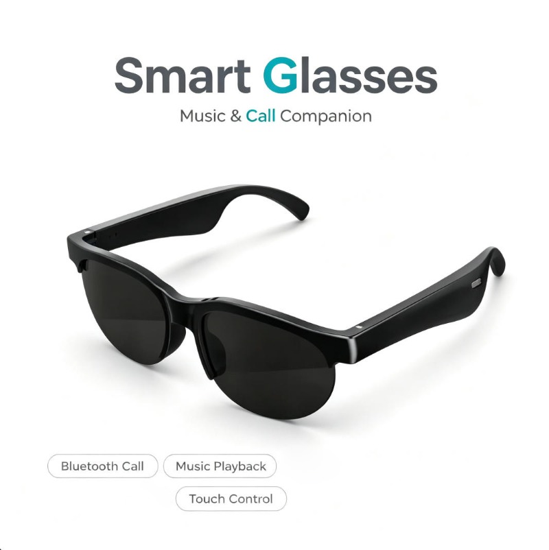 Lunettes intelligentes Bluetoo - Smart Glasses Lens avis et prix